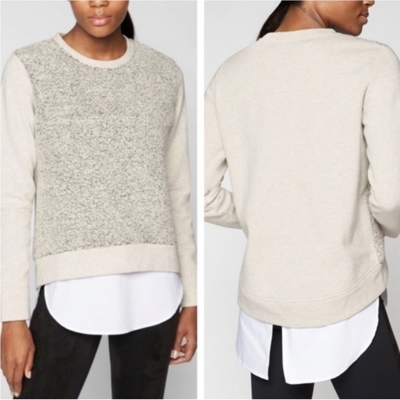 Athleta Sherpa Pacific Sweatshirt - Picture 1 of 4